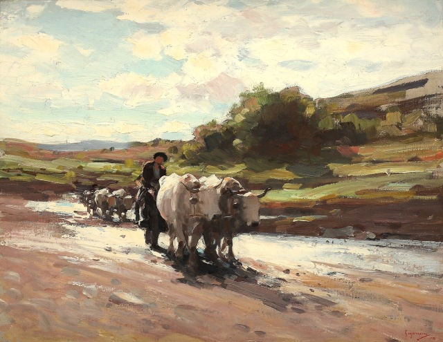 Car cu boi(Nicolae Grigorescu)