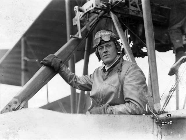Aviator in First World War